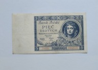 5 zł 1930 seria BX