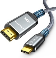 Kabel Highwings hw18 HDMI - USB typ C 1,8 m