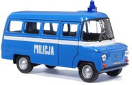 Model samochodu Nysa 522, wersja MILICJA