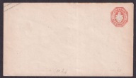 1863 Księstwa Niemieckie Saksonia koperta całostka Mi U15 *