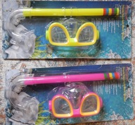 Nurkowanie maski rurki zatyczki do uszu 2 sztuki 4-6 lat