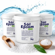 SÓL GORZKA EPSOM RZYMSKA 2x 5kg SIARCZAN MAGNEZU NIEMCY NATURALNA
