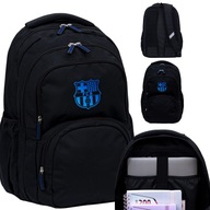 PLECAK SZKOLNY MŁODZIEŻOWY DLA CHŁOPCA FC BARCELONA SPORTOWY CZARNY BARCA