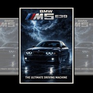 Plakat Motoryzacyjny BMW M5 E39