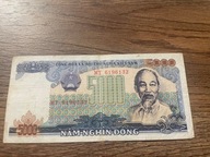Wietnam - 5000 dong - 1987