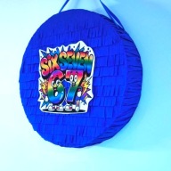 Piniata SIX SEVEN / 67 BRAINROT. Konfetti gratis.