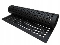 WYCIERACZKA GUMOWA AŻUROWA Z NAJAZDEM 60X90 CM ANTYPOŚLIZGOWA