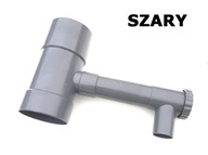 Zbieracz deszczówki z rury spustowej rynny 90mm