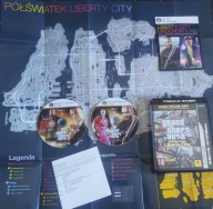 GTA IV 4 Episodes from Liberty City PC PL z instrukcją MAPĄ polskie wydanie
