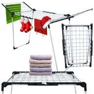 SUSZARKA NA PRANIE BIELIZNĘ STOJĄCA DO UBRAŃ SKŁADANA DO 25KG BALKONOWA