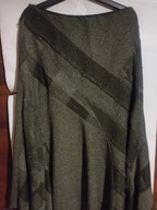 Spódnica zimowa 44 46 spódniczka rozkloszowana haft