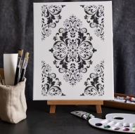 Szablon symetryczny do malowania, tortu, dekoracja, malarski nr1