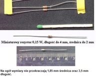 Rezystor 120 kOhm 5% CFR 0,15 W 1,85 X 3,5 mm cena za 200 szt 4-3-5