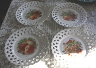 TALERZYK**TALERZYKI**AŻUR **STARA PORCELANA**