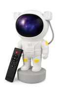 PROJEKTOR GWIAZD ASTRONAUTA LAMPKA NOCNA DLA DZIECI KOSMOS RZUTNIK GWIAZDY