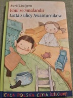 A.LINDGREN EMIL ZE SMOLANDII, LOTTA Z ULICY AWANTURNIKÓW ILUSTR. WIKLAND!!