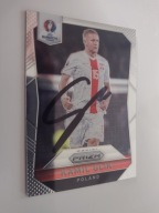 Karta panini autograf Polska Prizm Kamil Glik Euro 2016