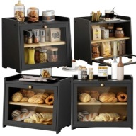 Chlebak jednoczęściowy TODOMI czarny bambus