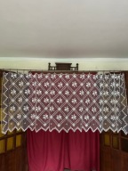 KOŁKOWA FIRANKA - LAMBREKIN 260X105