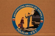 NAKLEJKA - BEZPIECZNA DROGA DO SZKOŁY - AUTO