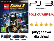 LEGO BATMAN 2 DC SUPERHEROES SUPERMAN PL -komplet- GRA PS3 =PsxFixShop= GW