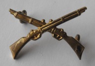 odznaka korpusówka - karabiny