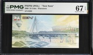 PWPW 2024 - Warszawa Dzisiaj Stan Bankowy - UNC - PMG 67