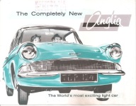 FORD ANGLIA - FOLDER REKLAMOWY Z LAT 60-TYCH.