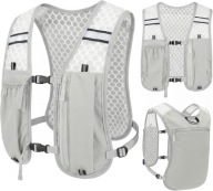 Kamizelka Do Biegania Unisex Regulowana Oddychająca Przegrody Odblaskowa