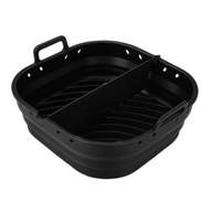 WKŁAD SILIKONOWY DO AIR FRYER FRYTKOWNICY FORMA DO PIECZENIA Z PRZEGRÓDKĄ