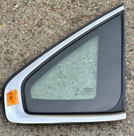 Volvo S90 II 2016-2020 szyba karoseryjna tylna prawa chromowana ramka 2017