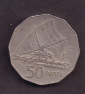 Fidżi Fiji - 50 Cents 1975 rok