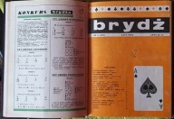Miesięcznik Brydż - rocznik 1975 w twardej oprawie