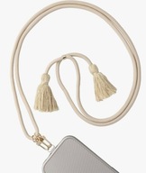 UNIWERSALNA ZAWIESZKA Smycz Na Telefon Szyję crossbody beżowy
