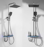 Zestaw Prysznic kran 4 Funkcje Termostat Prysznicowy