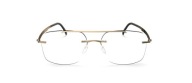 Silhouette VENTURE 5558 LA 7520 GOLD/BLACK 23kt GOLD PLATED 58mm oprawki