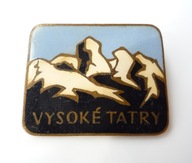 WYSOKIE TATRY VYSOKE TATRY SŁOWACJA odznaka