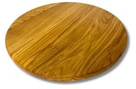 Deska do serwowania pizzy okrągła Dębowa 38 cm + gratis serwis