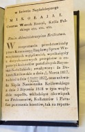 Kościoły filialne Królestwo Polskie 1835 r.