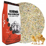 KARMA PASZA SYPKA ZE SZPINAKIEM POKRZYWĄ DLA KUR KURCZĄT PISKLĄT OD 1 DNIA