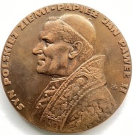 Medal SYN POLSKIEJ ZIEMI Jan Paweł II -1978 Gaude Mater Polonia