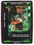 Marine Private ALIENS PREDATOR CCG