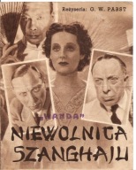 NIEWOLNICA SZANGHAJU -film program kinowy -lata 30-te
