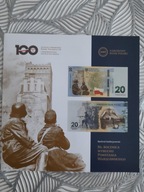 Folder do banknotu 20 zł - 80 rocznica wybuchu Powstania Warszawskiego 2024