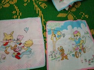 chusteczki do nosa PRL motywy z bajek