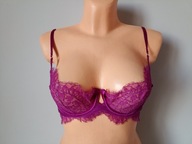 Śliczna markowa bielizna Victoria Secret UK 34C EUR 75C fuksja-magenta