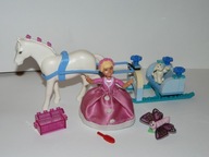 LEGO belville scala friends Zimowa przejażdżka księżniczka sanki motyl pies