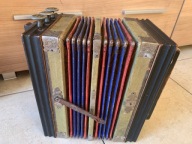 Akordeon heligonka Universal accordeon A. Pitschler & Son UNIKAT z XX wieku