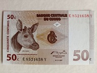 KONGO - 50 centymów 1997, P-84, piękny, st.1 !!!