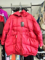 Kurtka zimowa puchowa czerwona pikowana r. L/XL/XXL HIT !!!